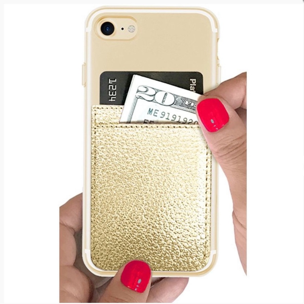 NIB! iDecozPhone Pocket For Credit Cards & Cash.